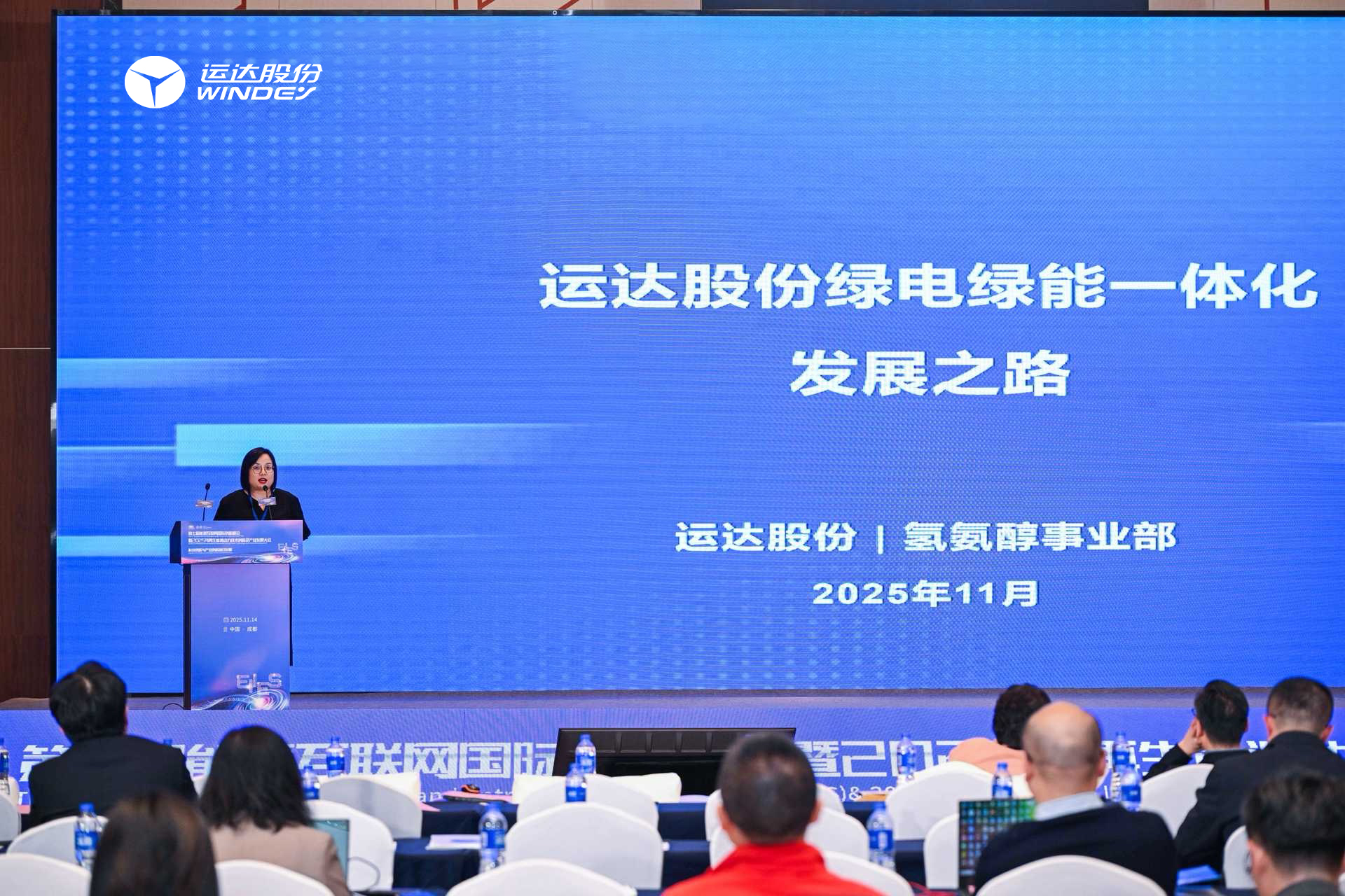 聚焦绿电绿氢协同：大奖国际18dj18亮相能源互联网国际创新峰会